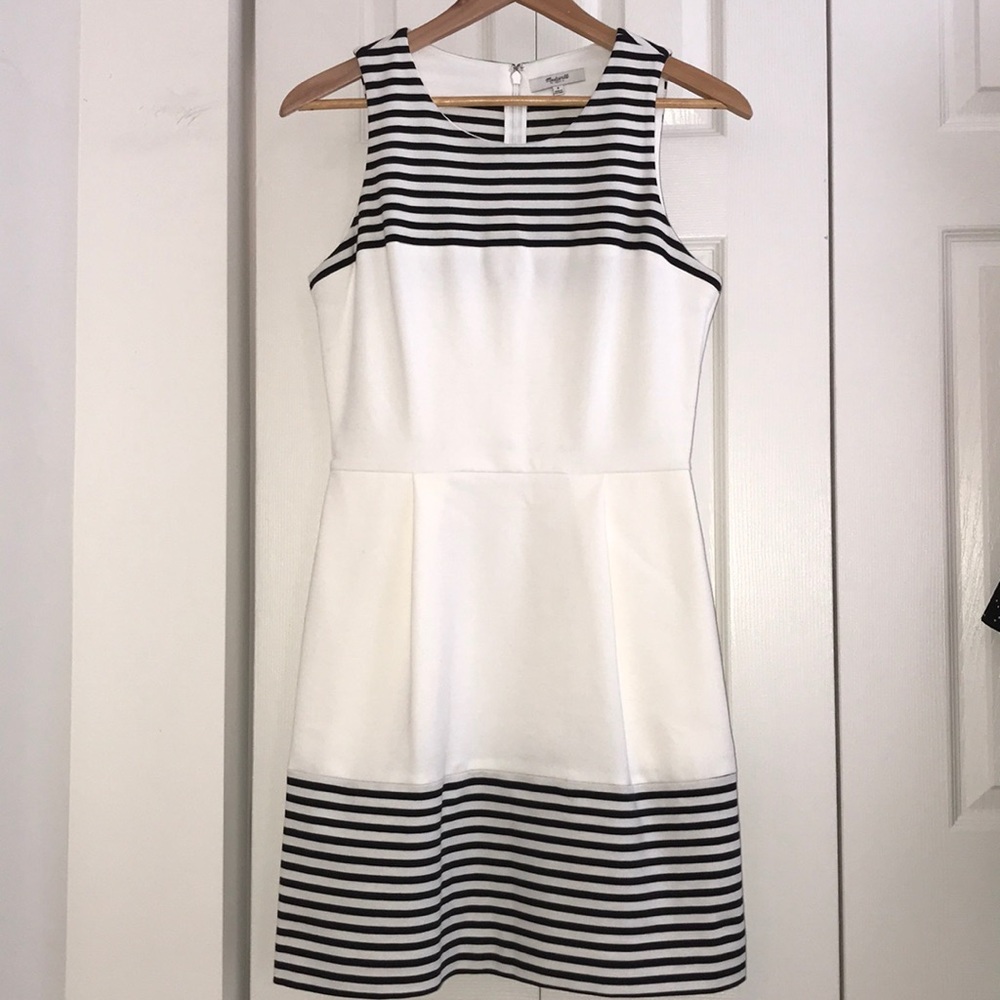 🌻Madewell Striped Dress with Pockets